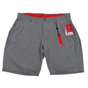 Redvanly Hanover Shorts Mens 2XL XXL Shadow Gray 9" Pull On Golf Performance NWT